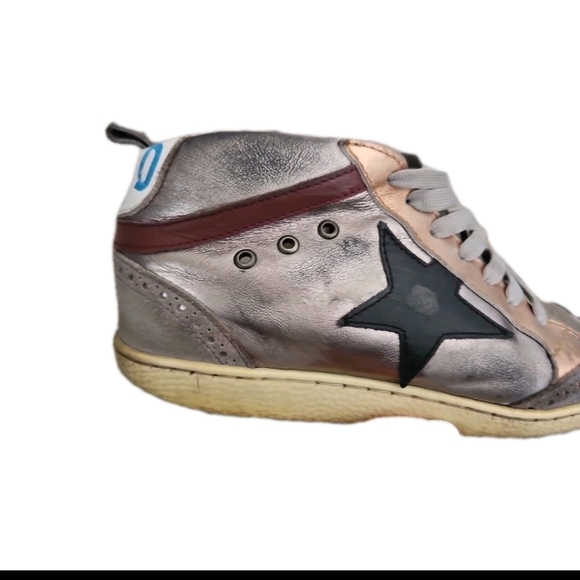 Freebird Womens Metallic 516 Distressed Leather Shoe 7 - Picture 10 of 13